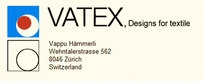 VATEX, Designs for textile - Vappu Hämmerli